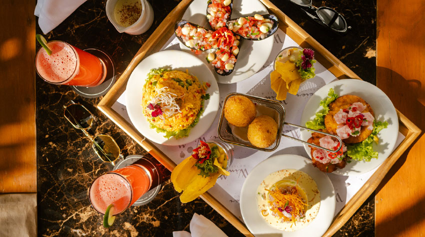buffet en hotel para luna de miel en chiclayo