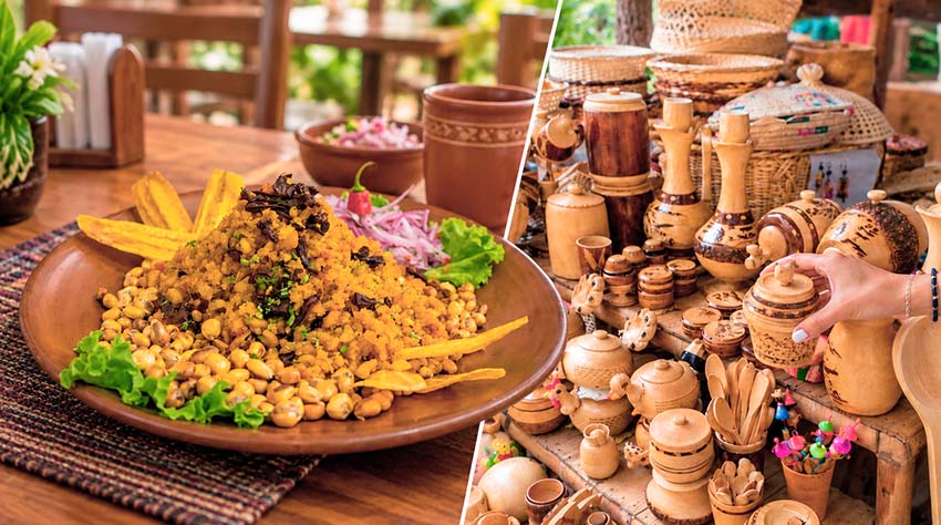 gastronomia y artesanias en semana jubilar piura